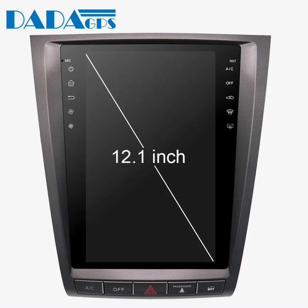 Best 12.1"Tesla style IPS Screen Android 6.0 For lexus GS GS300 GS350 GS450 GS460 2004-2011 Car Radio player GPS Map Navigation NoDVD 7