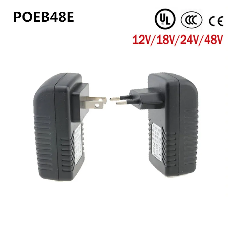 Качественный Инжектор POE для IP камеры видеонаблюдения Power Over Ethernet выход