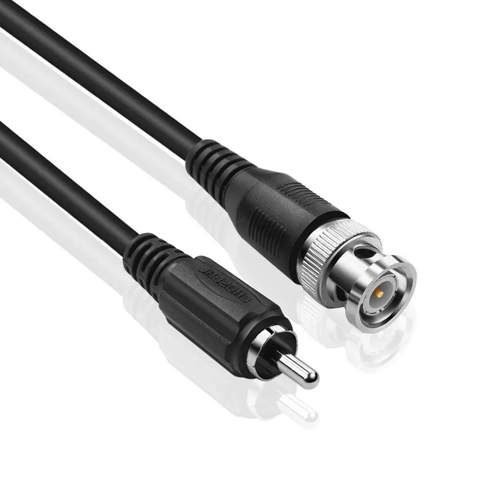 Кабель адаптер BNC RCA (3 фута/6 футов) штекер на RG59U коаксиальный разъем для систем