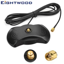 Conector magnético aéreo rp sma da base do suporte da antena de wi-fi, cabo de 10ft, 2 x ímãs poderosos para a antena com conector de RP-SMA