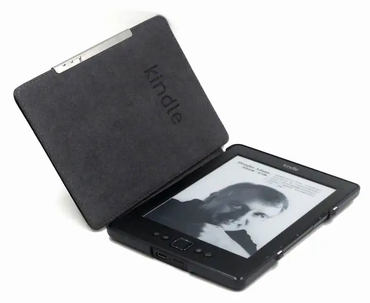 

Ropada PU leather case for Amazon kindle 4 case fourth generation ereader cover