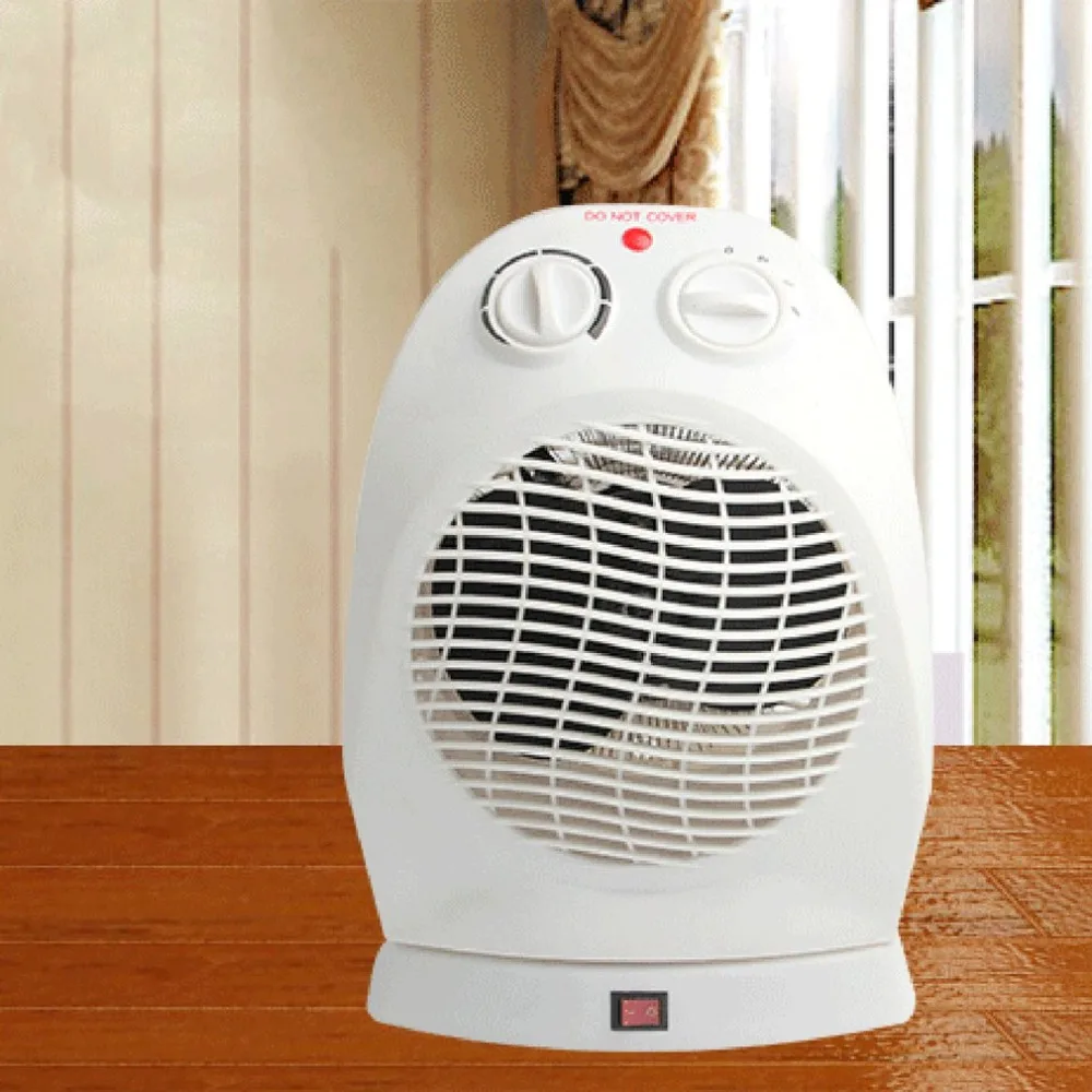 

Upright Home 2kw Oscillating Portable Fan Heater Cold Blow Adjustable Thermostat