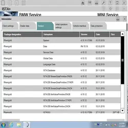 Для 2019,3 программное обеспечение для BMW ICOM Ista-D 4,15 Ista-P 3.66.0.200 инженерный режим