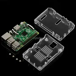 OOTDTY для Raspberry Pi 3 Model B чехол Корпус коробка для 2 Модель B + Z09 Прямая поставка