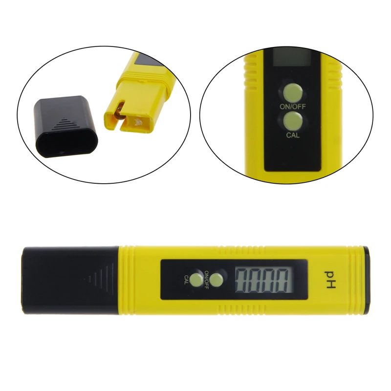 Auto Calibration Mini Digital Pocket Pen Type PH Meter Multimeter Tester Hydroin PH Meters from