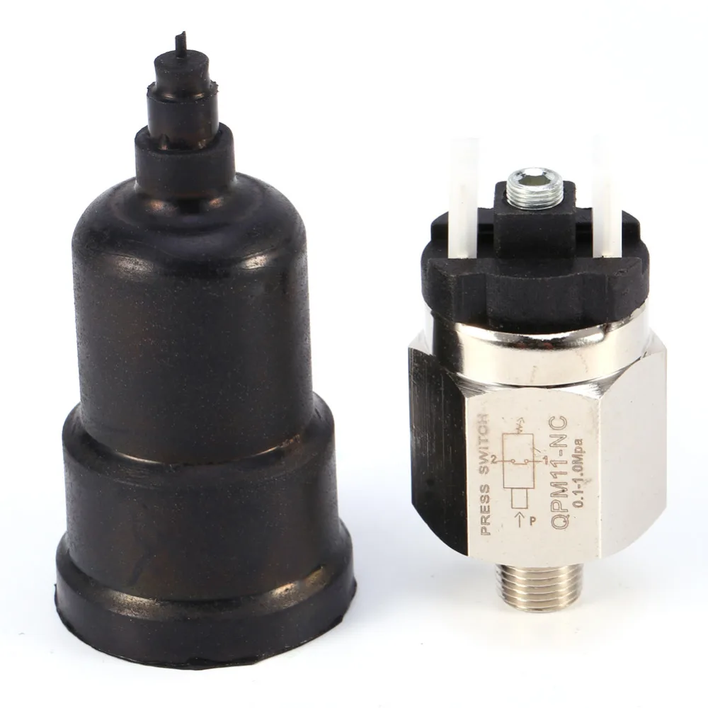 1 8 Swtich Adjustable QPM11 NC QPM11 NO Pressure Switch Wire External Thread Nozzle