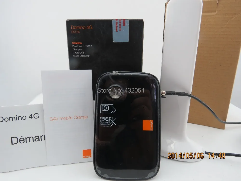 a pc free Free TS 9 antenna Free Shipping 150mbps Unlocked Huawei E5776 4g LTE Mobile