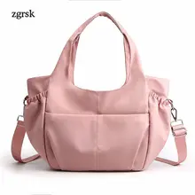 Women Messenger Shoulder Bags Designer Luxury Satchel Nylon Zipper Crossbody Bags Handbags Pink Fashion Bag Bolsas Feminina Women Messenger Shoulder Bags Designer Luxury Satchel Nylon Zipper Crossbody Bags Handbags Pink Fashion Bag Bolsas Feminina