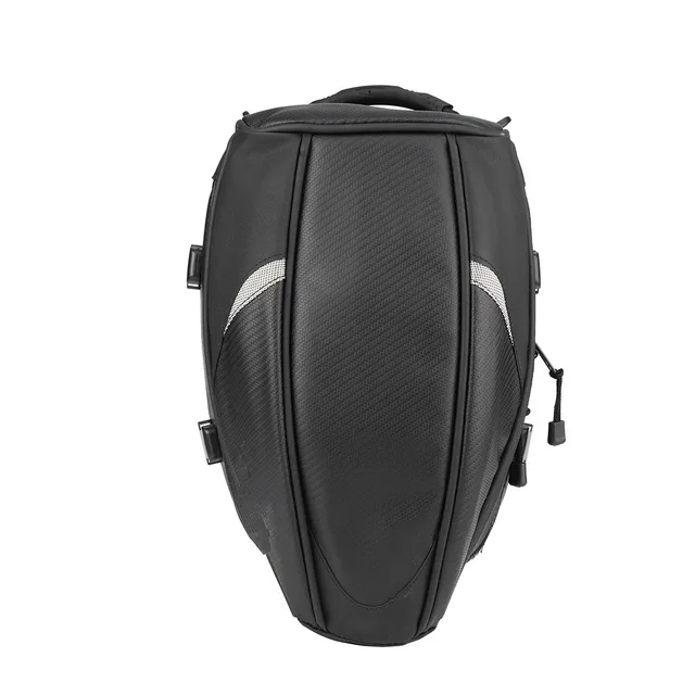 Mofaner Motorcycle Tail Bag Rear Seat Package Back Carry Shoulder Bag Rain Cover Waterproof Motorbike Tool Bags For Honda