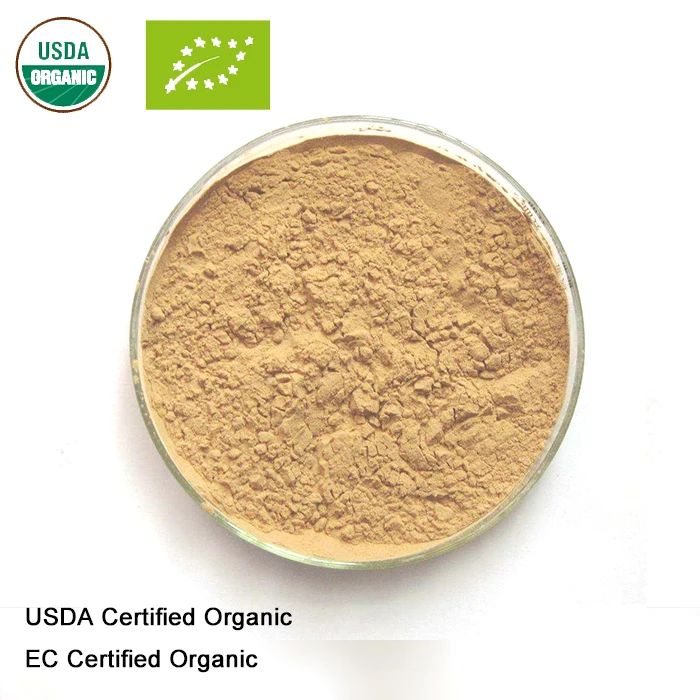 USDA и EC Сертифицированные Органические гинсенозид 80% органический экстракт женьшеня