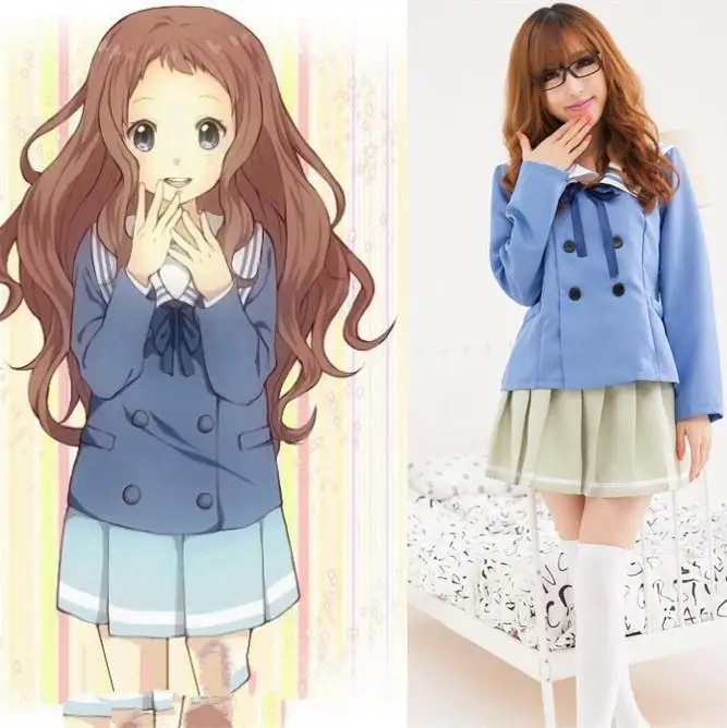 Japanese font b anime b font Nase Mitsuki Shindou Ai font b cosplay b font costume