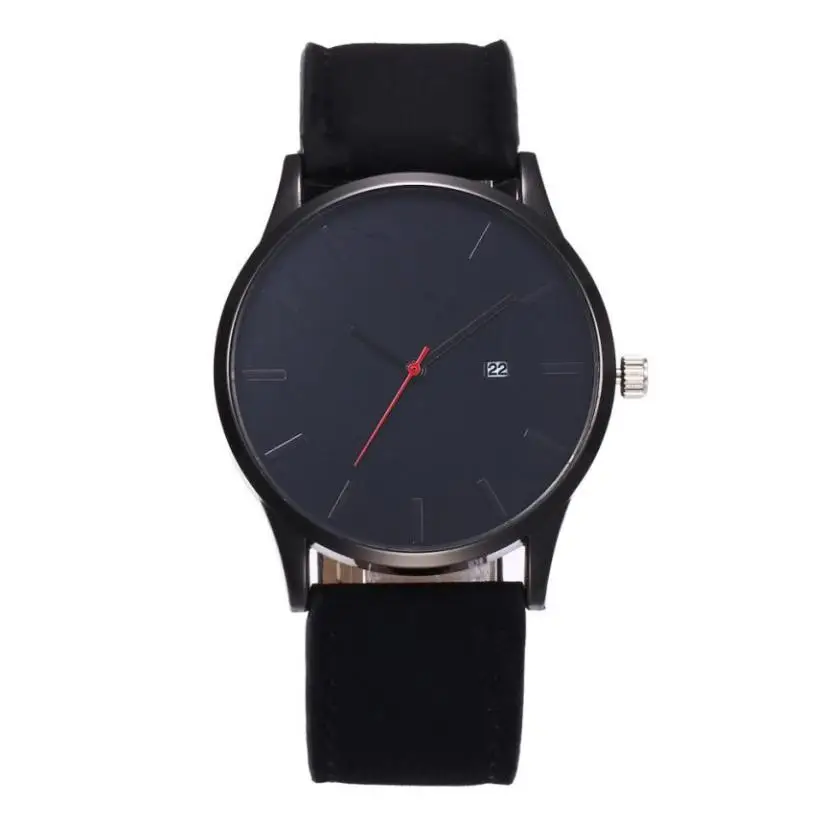 

2018 Men Quartz Watch Mens Business Watches Top Luxury Leather Men Dress WristWatch Sports Clocks Relojes Hombre #D