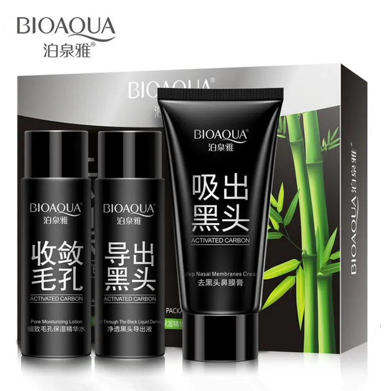 3 treatment deep skin Black Unisex BIOAQUA Remover Mask Facial Brand Skin Head