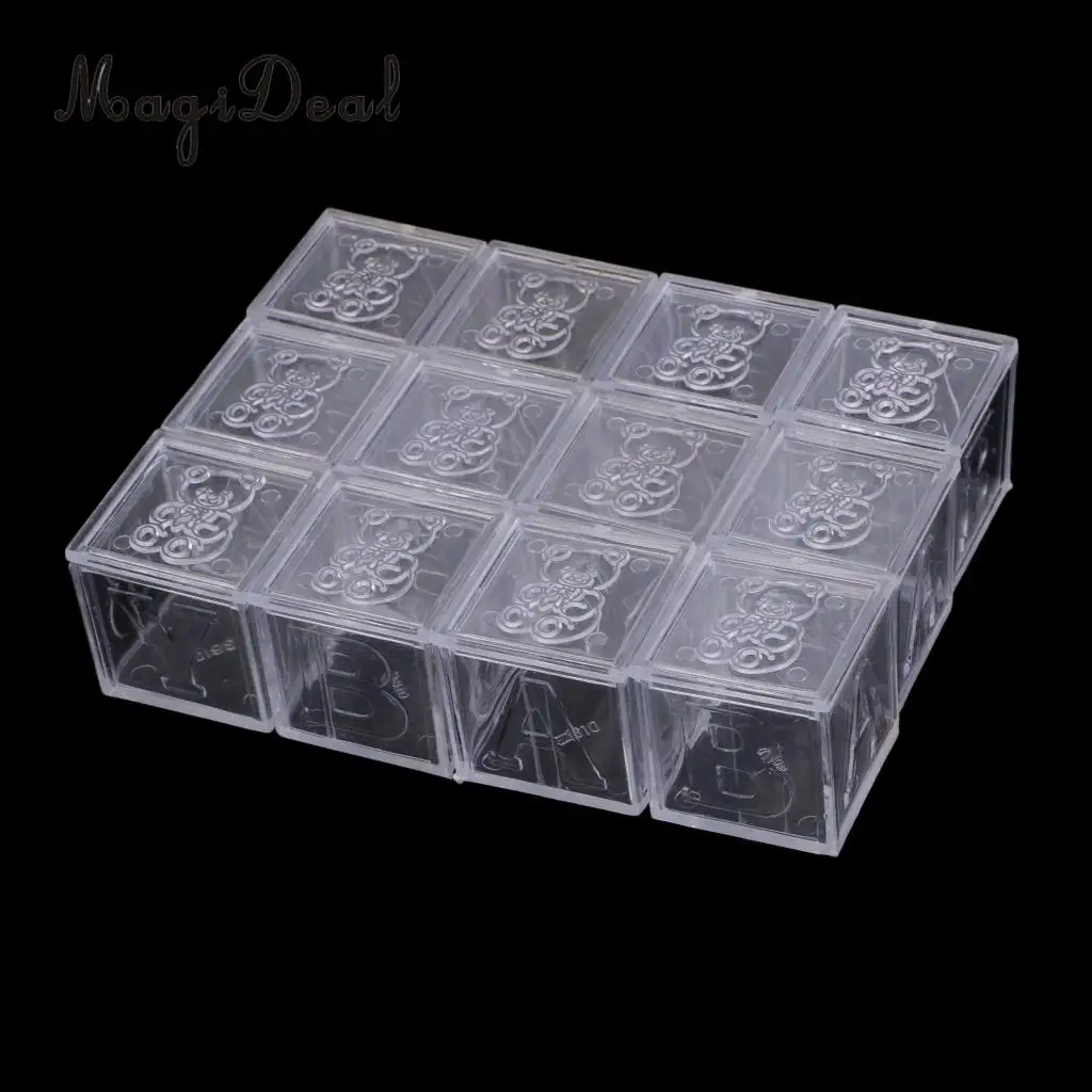 MagiDeal строительные блоки коробка конфет для свадьбы или «нулевого дня рождения» полезный подарок на вечеринку 3 цвета на выбор