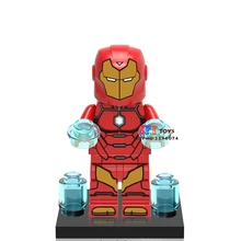 50 шт. строительные блоки супергероев Железный человек комиксы серии Блоки, друзья для девочек и мальчиков подарок детские игрушки brinquedos menina