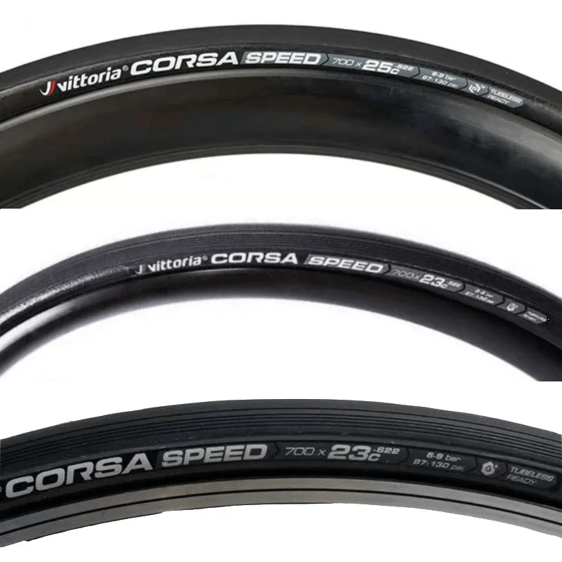 Vittoria Corsa speed G+ бескамерные 700C* 23C-25C(320TPI) шины для шоссейного велосипеда clincher, шины для велосипеда, подходят 700C chincher rim