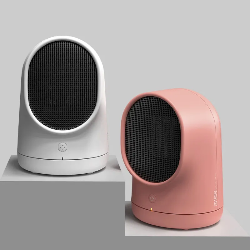 

Small-scale Family Portable Electronic Heater Office Miniature Desktop Heater Hot Air Blower Intelligent Constant Temperature