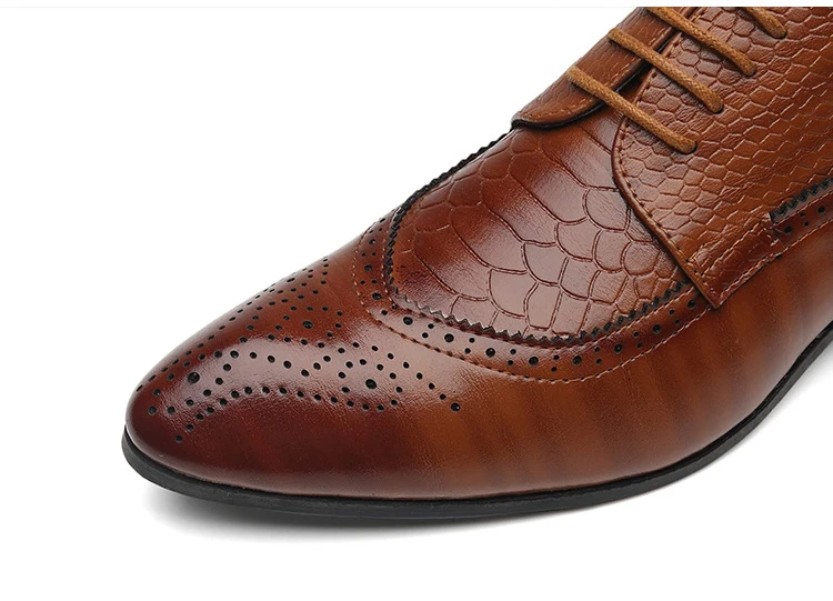 Роскошные брендовые кожаные выразительные мужские деловые модельные туфли с острым носком; дышащие классические свадебные туфли; Модные Мужские модельные туфли