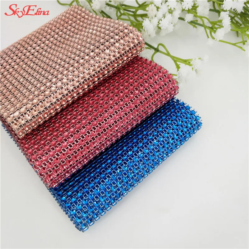 Sky Elina 90 см * 12 Вакуумный Зеленый Кристалл Алмаз DIY модный дизайн аксессуары