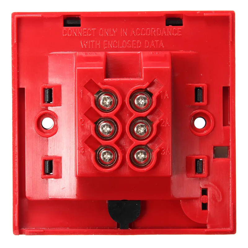 emergency fire alarm push button switch