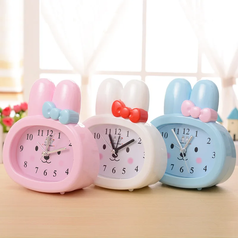 Brand New Children Toy Table Clock Cute Cartoon Rabbit Digital Desk Bunny Ears Alarm Clock Students Gift kids Mute Clock Brand New Children Toy Table Clock Cute Cartoon Rabbit Digital Desk Bunny Ears Alarm Clock Students Gift kids Mute Clock