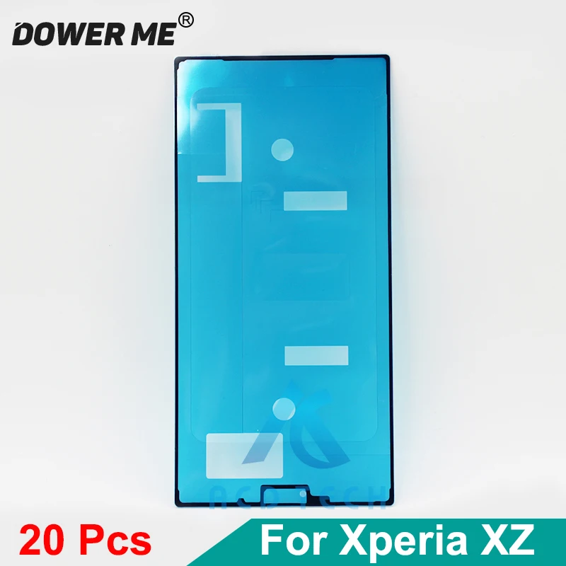 

Dower Me 20Pcs/Lot For SONY Xperia XZ F8332 F8331 Display Screen LCD Waterproof Adhesive Front Frame Sticker Glue