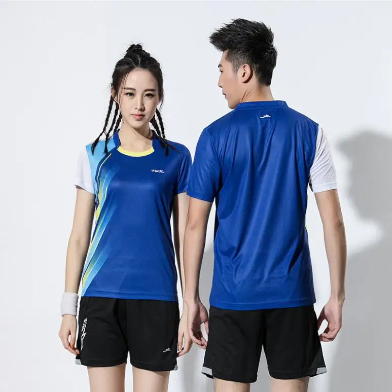 Nouveau Maillot De Sport De Badminton À Séchage Rapide, Maillot De Tennis  Homme / Femme, Maillots De Tennis De Table De Badminton, T Shirts De Tennis  A117 Du 25,32 €