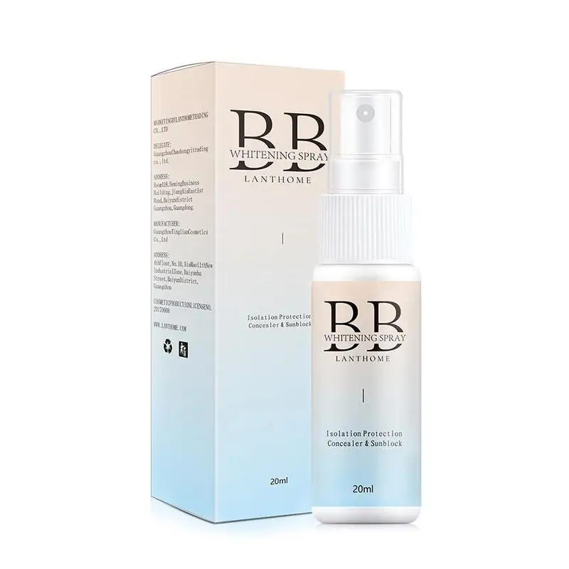 

20ml Portable Spray BB Cream Concealer Moisturizing Base Foundation Whitening Face Makeup Beauty Skin Care
