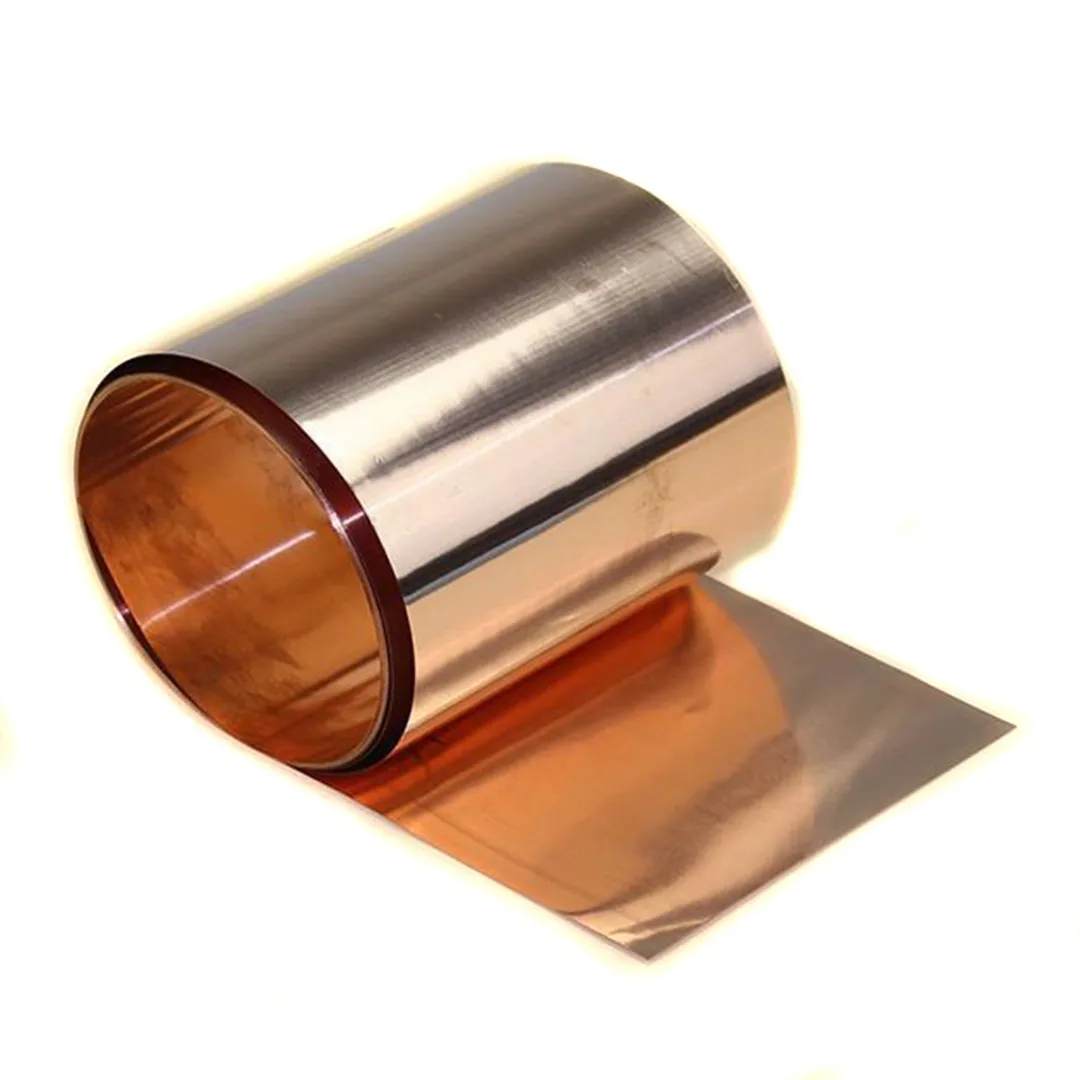DWZ 1pc New 99.9% Pure Copper Cut Metal Sheet Foil Roll Tape 0.1*100*1000mm 33ft 39