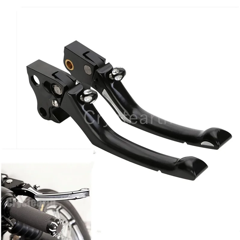 Adjustable Motocross Brake Levers For Harley Sportster XL 883 1200 2004