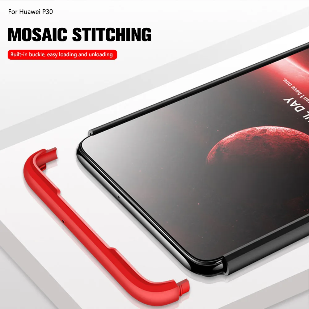 

KINBOM case for huawei Mate 10 Lite 20 Pro y6 y9 2019 p9 p10 plus cover full protect phone case for huawei p20 pro p30 lite case