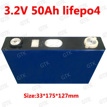 

4pcs GTK lifepo4 3.2v 50Ah battery 50ah lithium 3C high drain for diy 12V 24V solar Inverter Light speaker scooter backup power