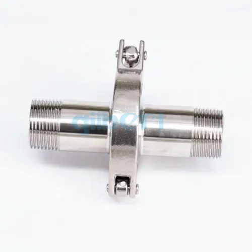 Набор тройных зажимов 1/2 &quotBSPT Male x 1 5&quot SUS304 нержавеющая сталь санитарный фитинг