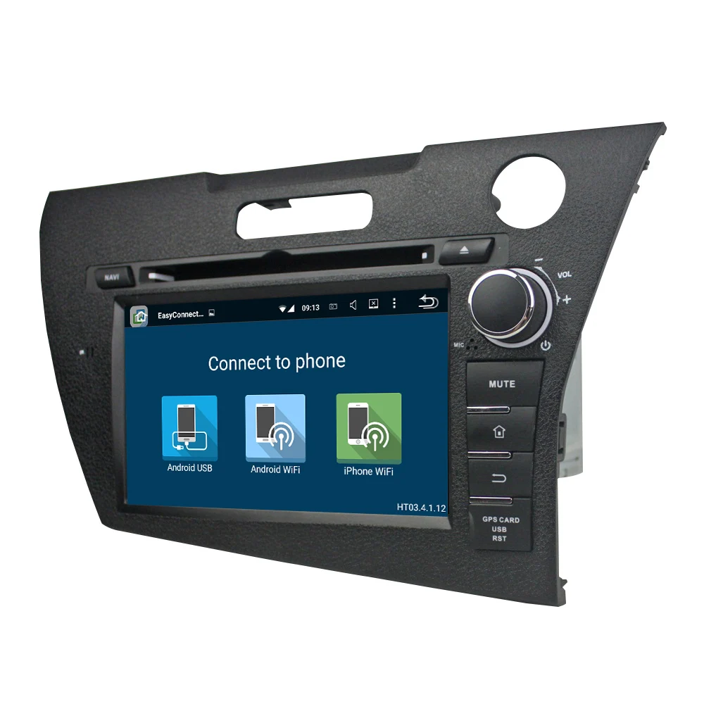 Perfect 7" In-Dash Android Car DVD Player with 3g/wifi/BT GPS navigation,Audio Radio Stereo,Car PC/multimedia headunit for Honda CR-Z 3