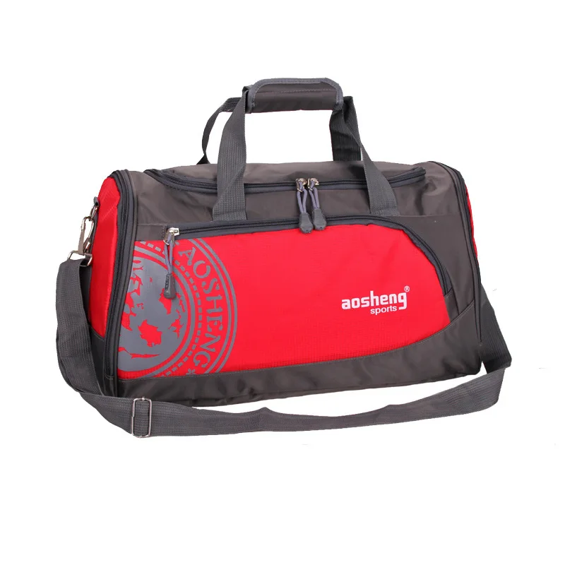 Новые дорожные сумки большой емкости качество багажа Повседневная сумка на плечо женская мужская дорожная сумка - Цвет: Красный
