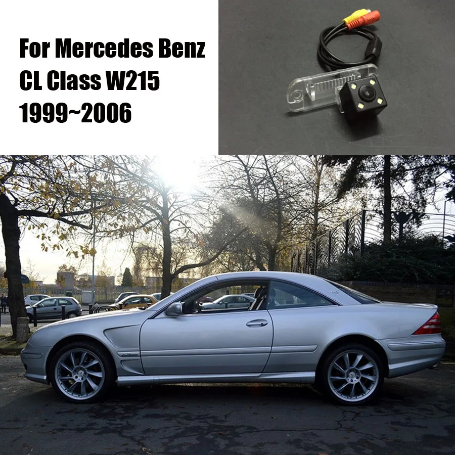 

Thehotcakes Car Parking Camera / Reverse Camera For Mercedes Benz CL Class W215 1999~2006 / RearView Camera License Plate Light