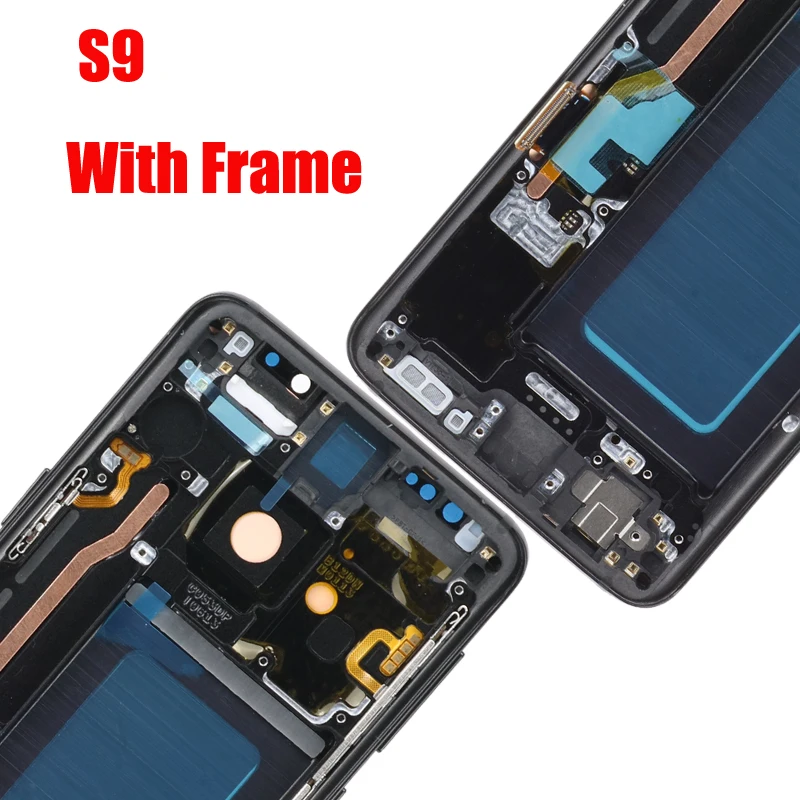 Оригинальный AMOLED ЖК дисплей S9 S9plus для Samsung Galaxy + Plus G965 G960 с эффектом затемнения и