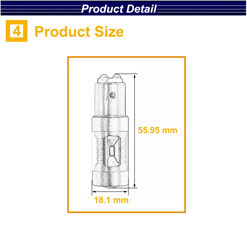 HSUN 2 шт. 1157 BAY15D Светодиодные лампы P21/5 Вт 21 3030SMD Автомобильные светодиодные стоп