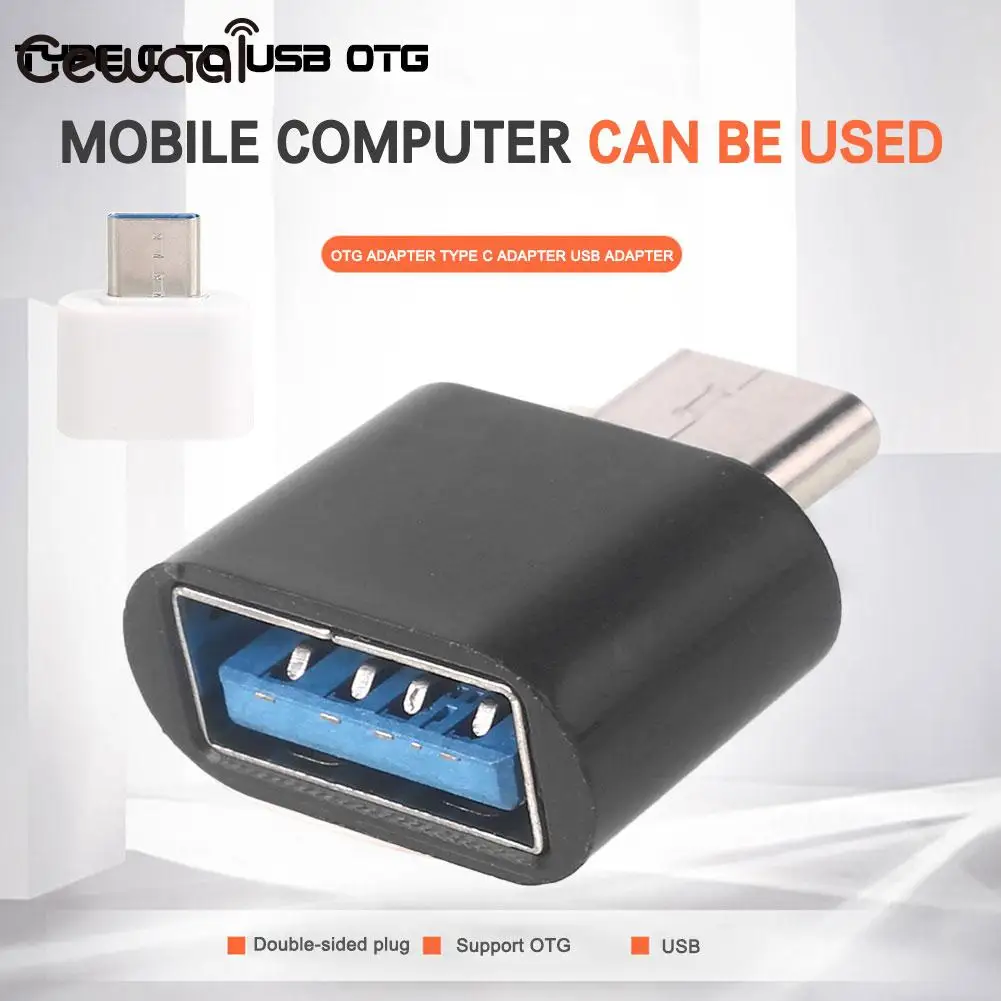 

Premium USB To Type C OTG Adapter USB To Type C OTG Converter Charging U Disk Computer TypeC ABS USB