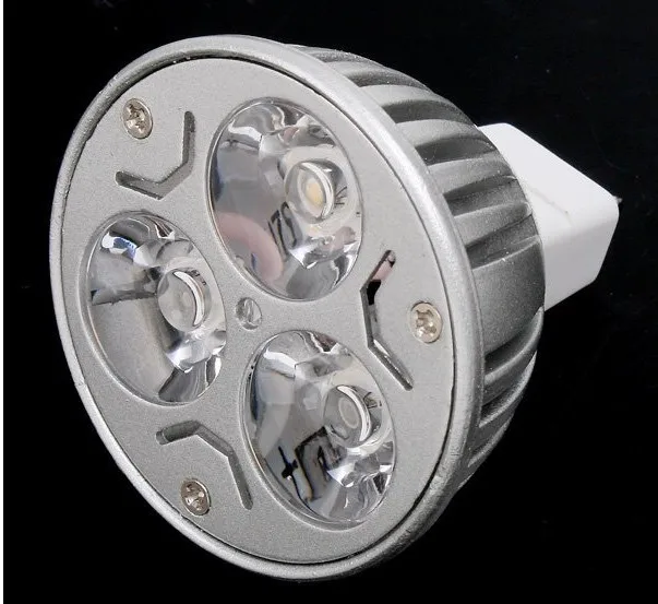 10 шт. GU10/E27/MR16 9 Вт 3х3 110/220 в регулируемая яркость высокая мощность светодиодная