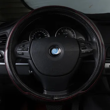 

Car steering wheel cover genuine leather accessories For Chevrolet aveo t250 t300 2008 2012 cruze epica equinox 2018