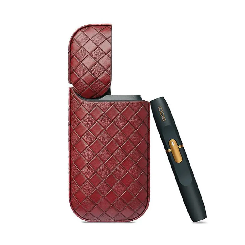 03brown JINXINGCHENG, кожаный чехол, защитный чехол для Iqos 2,4 Plus, аксессуары - Цвет: 03brown