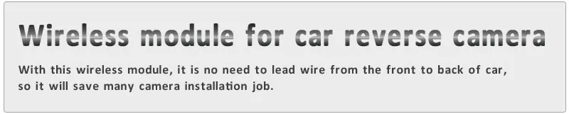 1WirelessModuleforCarRevers