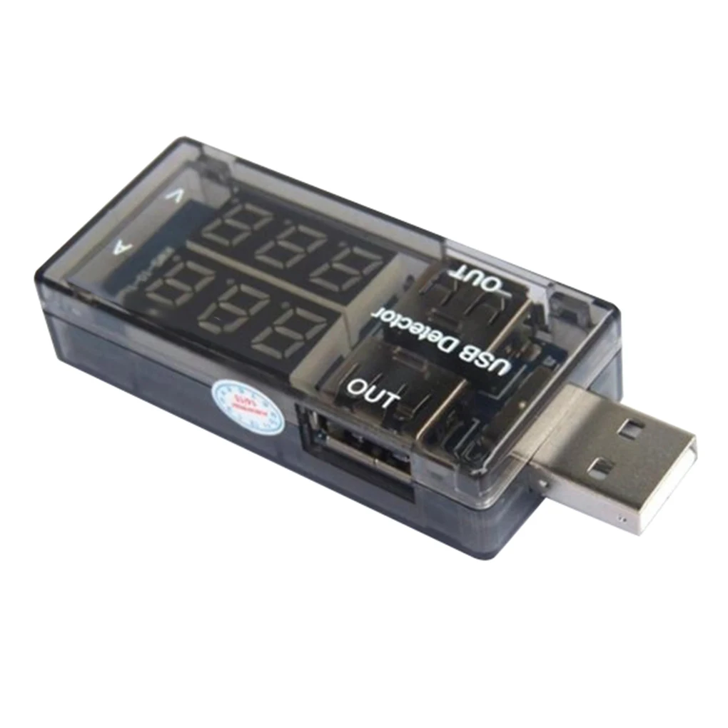 USB порт тестер напряжения измеритель мобильный внешний аккумулятор вольтметр
