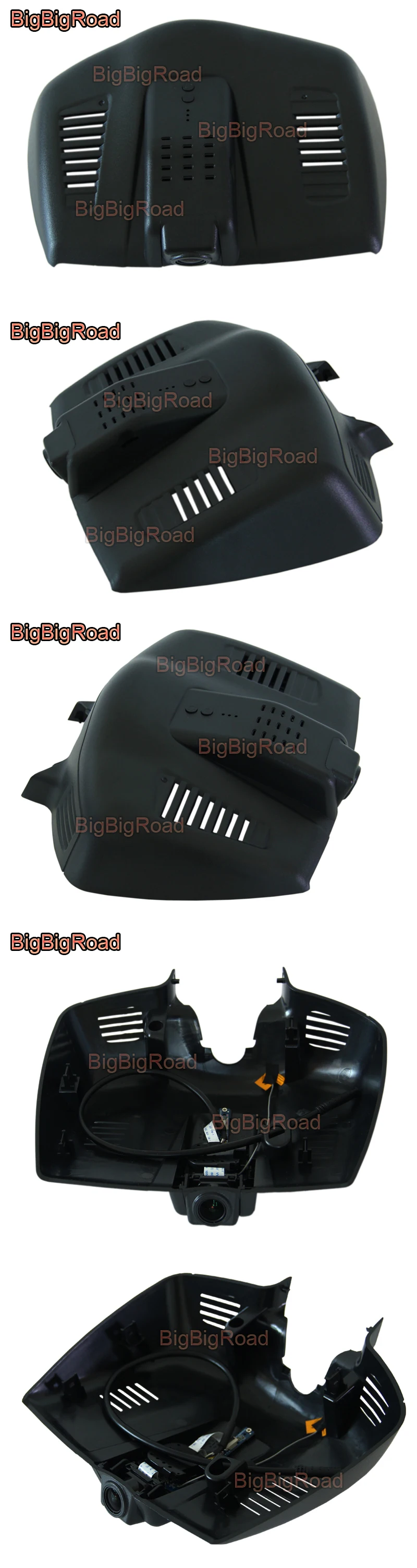 BigBigRoad для Ford Mondeo 2013 высокая конфигурация Автомобильный видеорегистратор Wifi DVR видеорегистратор двойной объектив камеры