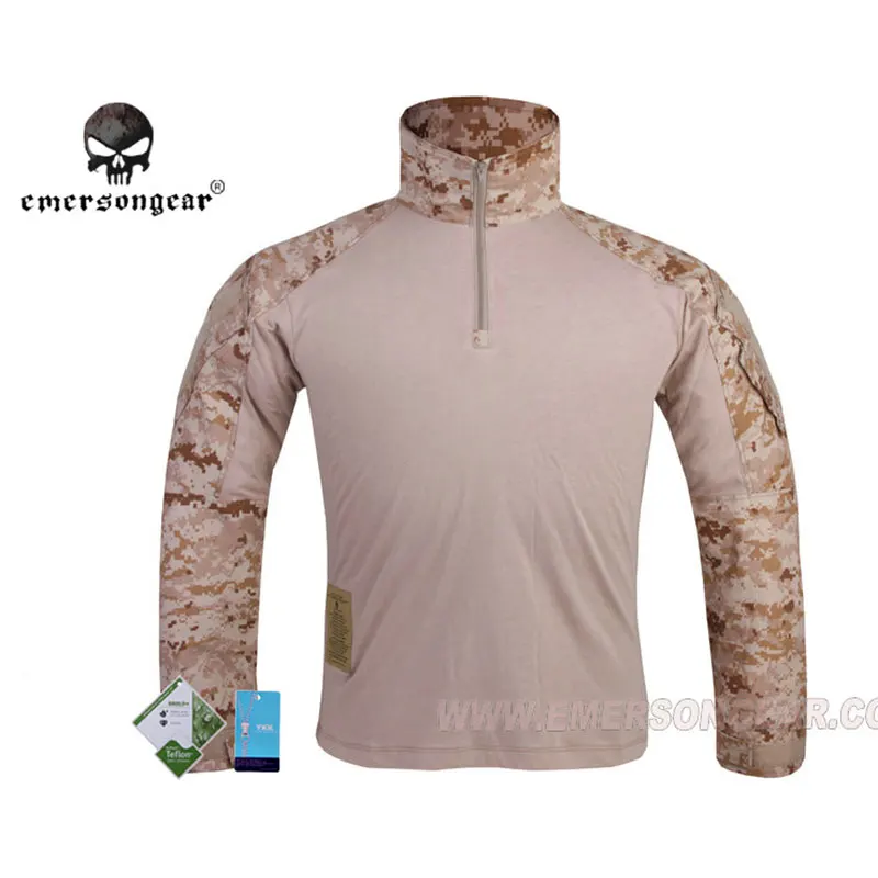 

Emerson G3 Combat Shirt Tactical Military AOR1 Digi2 T-shirt EM8575 Hunting Base Layers free shipping