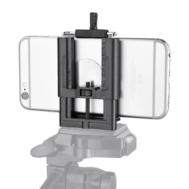 

Smartphone Tripod Mount Adapter Phone Tripod Clamp Holder for iPhone X 8 7 6s Samsung Xiaomi Huawei Adjustable mobile phone Clip