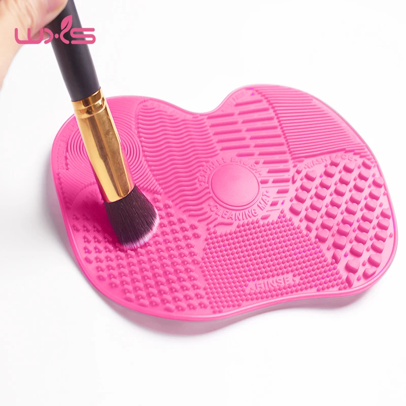 Makeup Brush Cleaner Mat Silicone Washing Pad Scrubber Board Brush