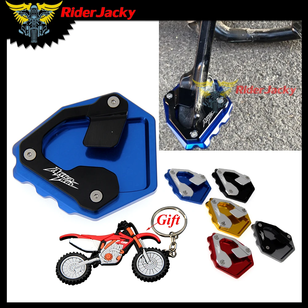 

Motorcycle CNC Aluminum Side Kickstand Stand Extension Plate Pad Enlarger For Honda CRF1000L Africa Twin ABS/DCT 2016-2017