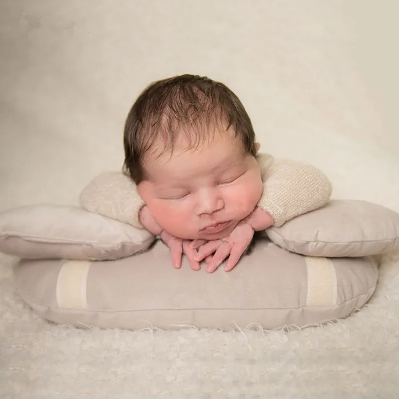 3 PCS / Set Filler posing pillow for baby Photo Shoot Studio Flokati newborn photography Props Cushion Basket Accessories